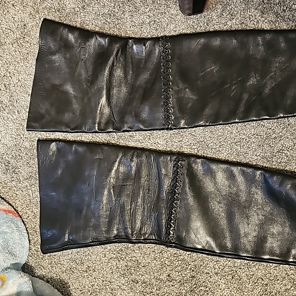 Christian louboutin black thigh high boots - Picture 2 of 16